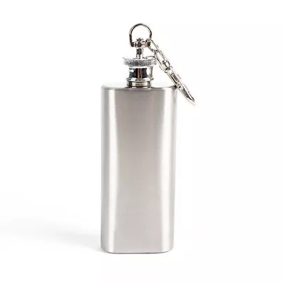 2oz Mini Wine Bottle Stainless Steel Liquor Hip Flask With Screw Cap Portable RI • $7.50