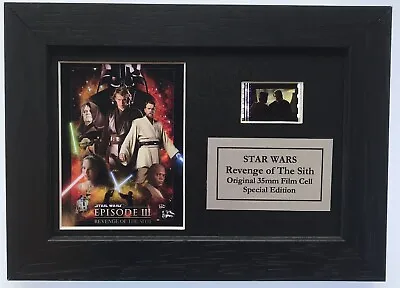 £9.99 • Buy Star Wars REVENGE OF THE SITH 35mm Film Cell Mini*