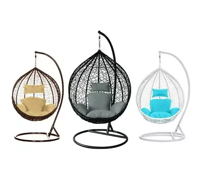 Brand New Garden Outdoor Decor Hanging Swinging Pool Egg/Pod Chair Home #SW76B • $269