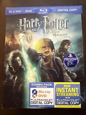 Harry Potter & The Deathly Hallows - Part 2 (Blu-ray Disc DVD 2012) Brand New • $5