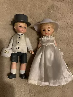 Madame Alexander McDonald's Bride And Ring Bearer Dolls 5” Tall • $5