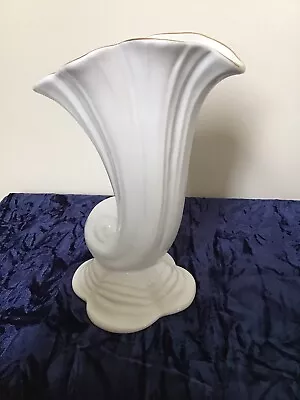 Royal Winton Ceramic Horn Of Plenty Neptune Flower Mantle Vase • £8