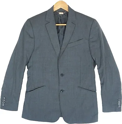 VJC Versace Jeans Gray Striped Sport Coat Blazer Size US 38 EU 48 • $42