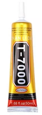 T7000 Black Glue Adhesive T-7000 Phone Tablet Glass Screen Precision Tip • £5.99