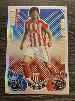 Topps Match Attax 10/11 Tuncay Sanli Man Of The Match #421 Stoke City • £1.45