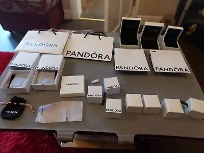 18 X Pandora Empty Boxes And Bags  Bundle  • £11.99