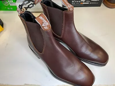 R.M.Williams Men's Brown Comfort Craftsman Boots- New • $450