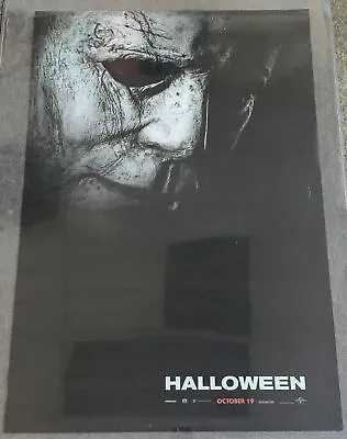 2017 One Sheet Movie Poster~ HALLOWEEN ~DS 27x40~Michael Myers~has Some Creasing • $26.96
