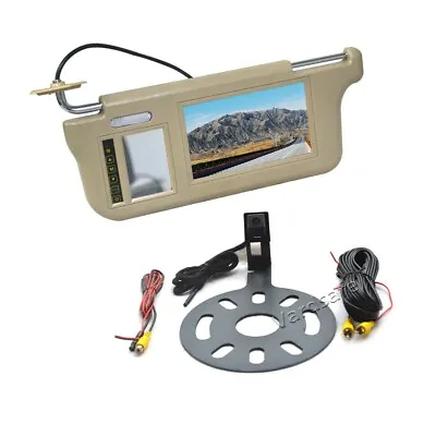 Driver Side Sun Visor Rear View Mirror Monitor Reverse Camera For Jeep Wrangler • $199