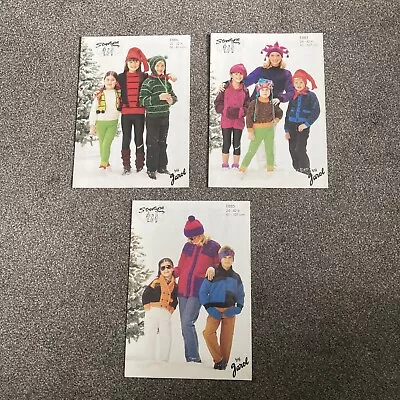 £2 • Buy 3 X Streetwise Chunky Knitting Patterns By Jarol