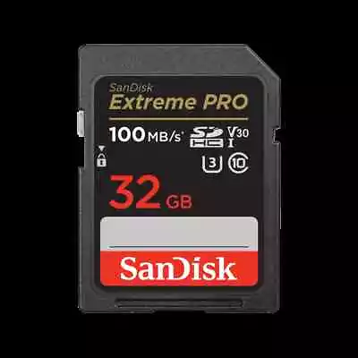 SanDisk 32GB Extreme PRO SDHC And SDXC UHS-I Memory Card - SDSDXXO-032G-GN4IN • $11.69