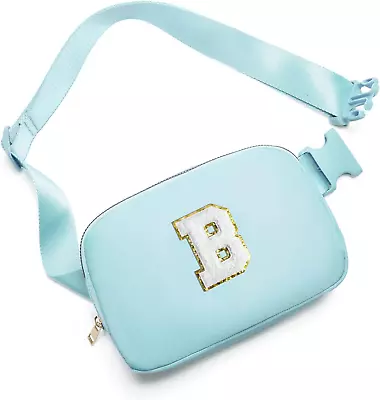 Belt Bag Fanny Pack Crossbody Bags For Women With Initial Letter Patch Teen Girl • $19.95