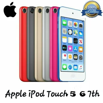 £197.77 • Buy New Apple IPod Touch 5th 6th 7th Generation 16/32/64/128/256GB -(All Colors)