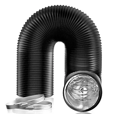 Hon&Guan 3  X 8FT Insulated Duct With Aluminum Foil Flexible Dryer Vent Hose ... • $16.27