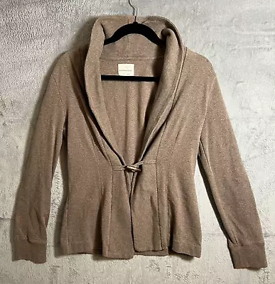 $16.99 • Buy Banana Republic 94% Cotton Cardigan Sz Small SToggle Front Button Tapered Waist