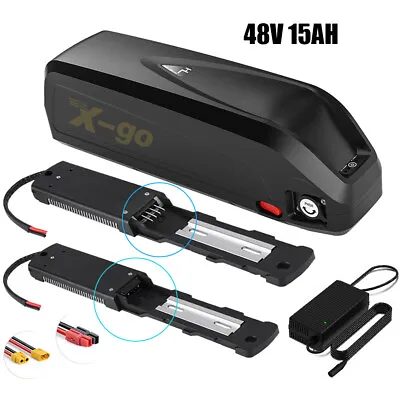 Hailong3 48V 15AH 1000W 750W E-bike Electric Bicycle Lithium Battery Downtube • £234.90