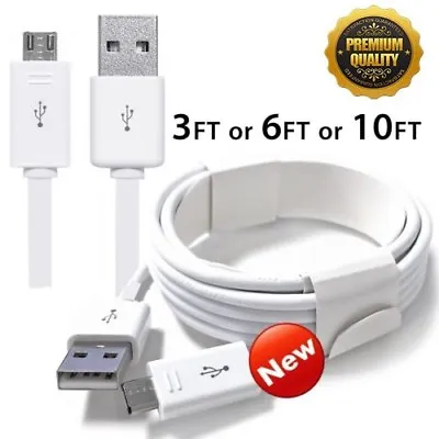 1M/2M/3M Micro USB Fast Rapid Charger Charging Data Sync Cord Cable Android @L3 • $6.92