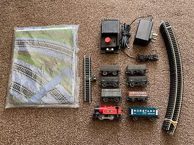 Hornby Train Set . Loco  Wagons  Track and Controller  Ideal Starter Set • £56.50