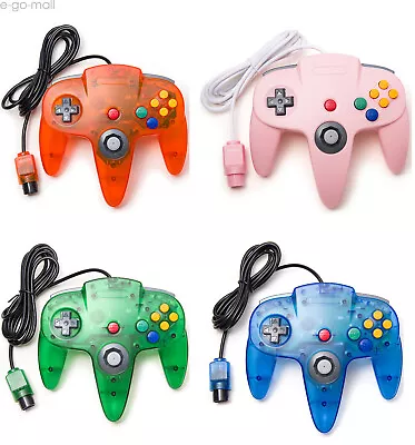 2 X Classic N64 Wired Controller Gamepad For Nintendo 64 N64 Video Game System • $33.24