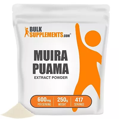 BulkSupplements Muira Puama Extract Powder 250g - 600mg Per Serving • $18.96