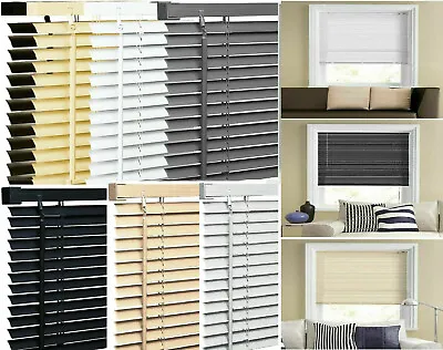 Pvc Easy Fit Venetian Window Rca Blinds Trimable Home & Office • £67.99