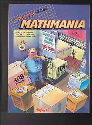  Mathmania (Book 11) Paperback By Highlights For Children 2003 • $4
