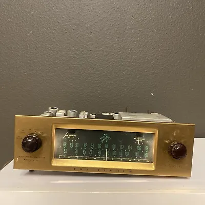Vintage The Fisher 80-R AM/FM Tube Tuner Working • $239.95