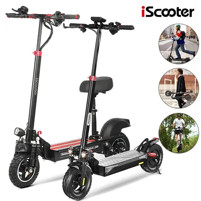 IScooter Electric Scooter Adult Folding E-Scooter Off Road Scooter 1000W/800W UK • £549.99