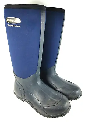 Mudruckers Waterproof 15 Inch Tall Boots Unisex Slip On Boot Womens 7 • $60.33