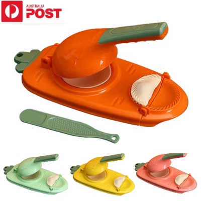 $12.99 • Buy 2 In 1 Dumpling Skin Chapati Maker Dough Press Machine Pastry Mould Tool Practic