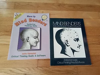 Critical Thinking Books Mind Benders Deductive Thinking Skills 2 Books • $12