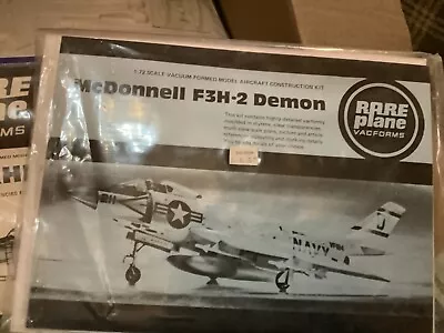 Rare Plane Vacforms McDonnell F3H-2 Demon 1/72 Scale Kit OPEN BAG • $14