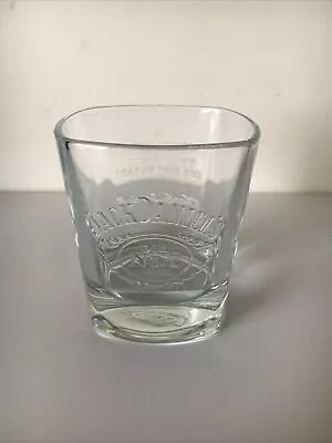 Jack Daniels Embossed Glass Tumbler • $10