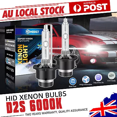 2x MODIGT Low Beam D2S 6000K HID Bulbs For Toyota Land Cruiser Sahara 2012-2018 • $32.98