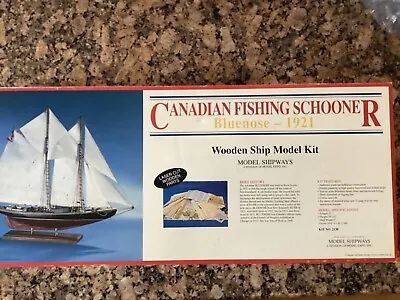 Model Expo Schooner KitBluenose 1/64 Scale • $100