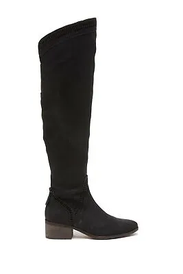 Vince Camuto Karinda Boots Over The Knee OTK Black Tall Riding Boot 9.5 $239 • $54.95