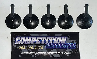 5 New Black TILLOTSON Fuel Inlet Caps - Vintage Snowmobile Go Kart Carburetor • $29.95