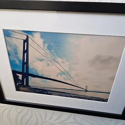 £18.99 • Buy Framed Photo 1/50 Humber Bridge 30 X 40cm Frame 21 X 30cm With Mount