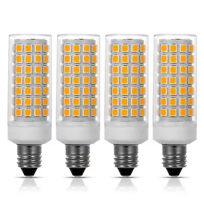 [4 Pack] LED E11 T4 JD 5W 120V 40W 50W Replacement Light Bulbs 3000K Soft White • $17.95