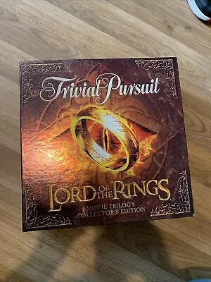 £19.90 • Buy Trivial Pursuit: The Lord Of The Rings Movie Trilogy Collectors Edition