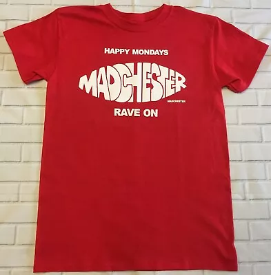 £12.99 • Buy Happy Mondays - MADCHESTER -  'Red'  T-Shirt