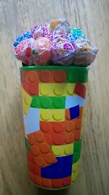 $10.98 • Buy Cup Party Favors Easter Basket Candy Sucker Lolly Birthday Gift Color Toy Bricks