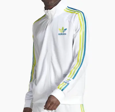 New Men's Adidas Originals Chile 20 Trefoil Track Jacket ~size Small #h0951 • $56