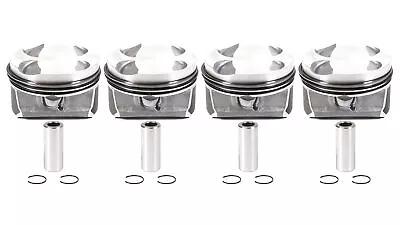 4x Piston 0.25mm Oversize For 2017 Peugeot Mini Berlingo C3 N12B16A N16B16A 5FK • $358