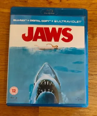 BLU-RAY - Jaws 1973 Blu-Ray Steven Spielberg Robert Shaw Richard Dreyfuss • £3.75