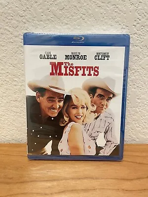 NEW The Misfits (Blu-ray Disc 1961) Brand New Marilyn Monroe Clark Gable • $10