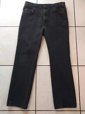 Arizona Mens Jeans Vintage Black Denim Size 34 X 29 Classic Fit Made In USA • $15