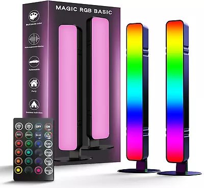 RGB Light Bar Music Sync RGB IC LED Light Bar USB Ambient Lamp Color Changing • $27.99