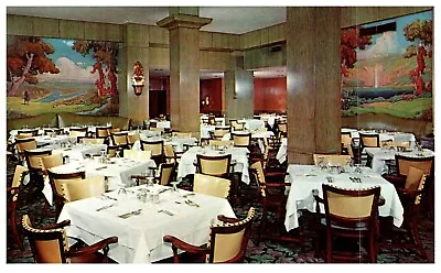 Pittsburgh PA Pick-Roosevelt Hotel Sylvan Room Interior 1959 VTG Postcard-K2-217 • $5.99