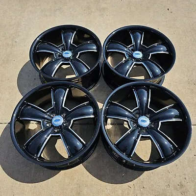 20X8.5 Ford Explorer Wheels Taurus Sport Trac 5x114.3 Cragar Black Rims • $895